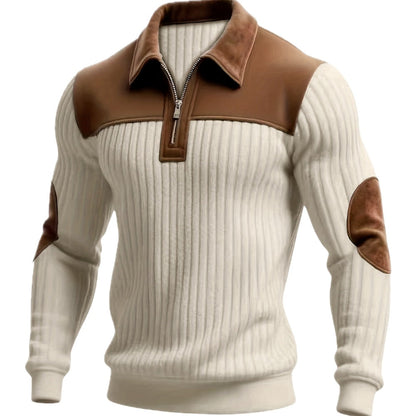 Alaric Jonas Hugh Sweater - Beige - view 1