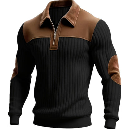 Alaric Jonas Hugh Sweater - Black - view 1