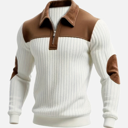 Alaric Jonas Hugh Sweater - White - view 1