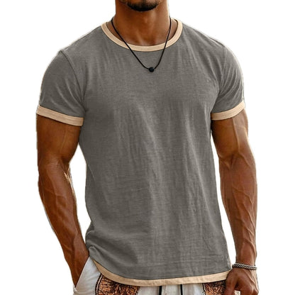 Alden Pierce Color-Block Tee - Grey - view 1