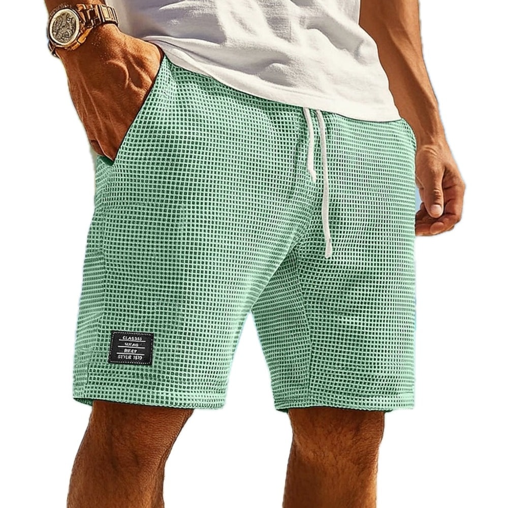 Alvin Soren Heath Shorts - Green - view 1