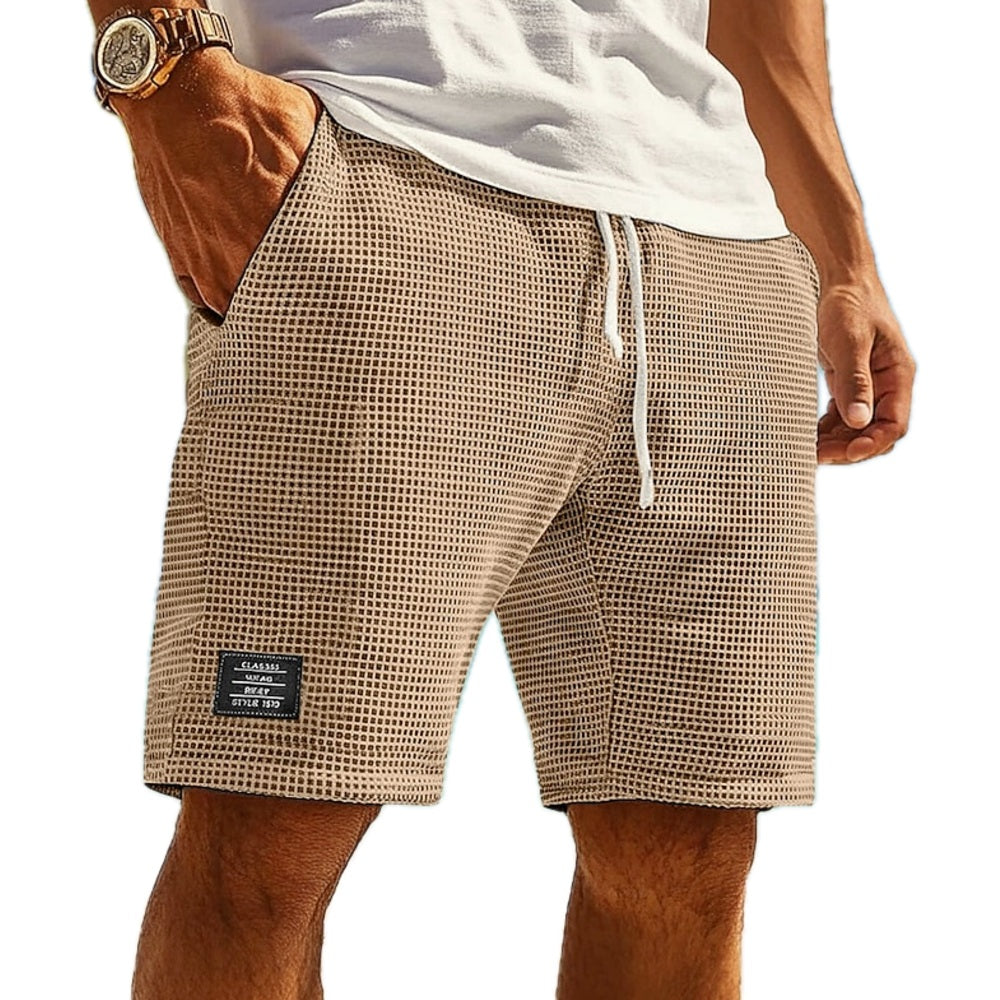 Alvin Soren Heath Shorts - Khaki - view 1