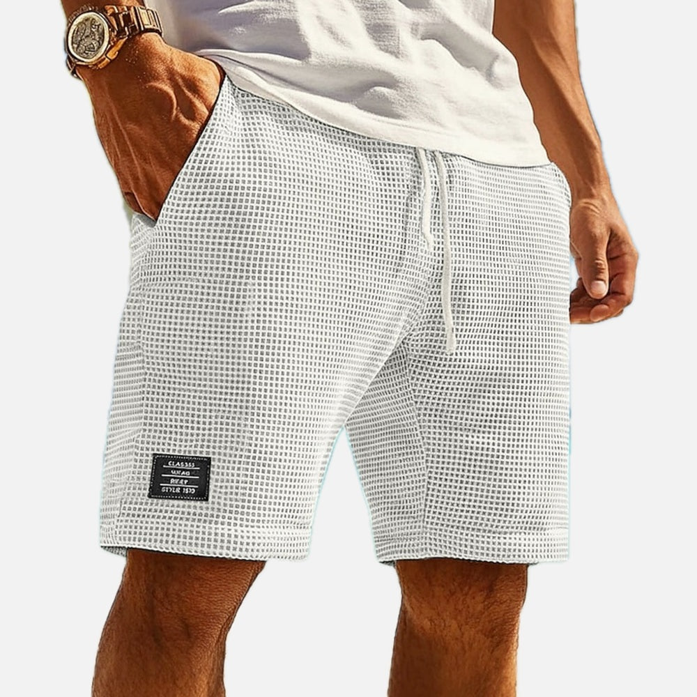 Alvin Soren Heath Shorts - White - view 1
