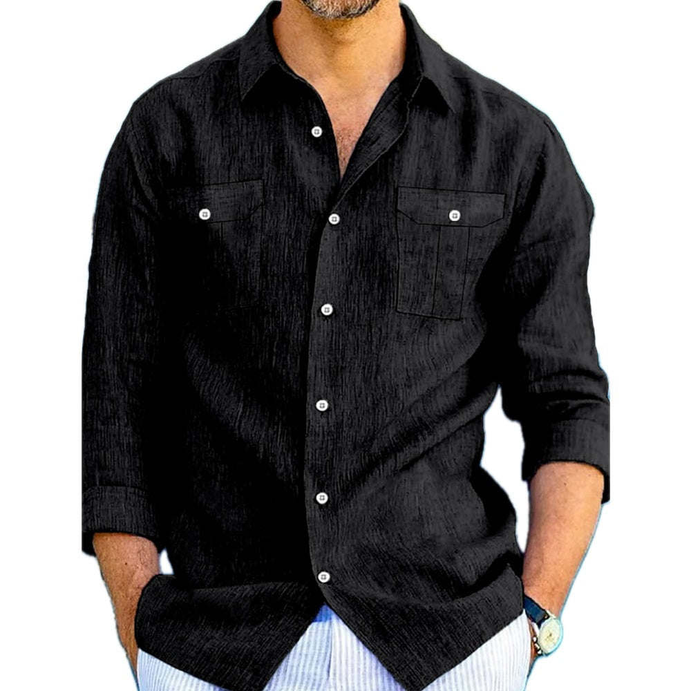 Archer Voss Utility Shirt - Black - view 1