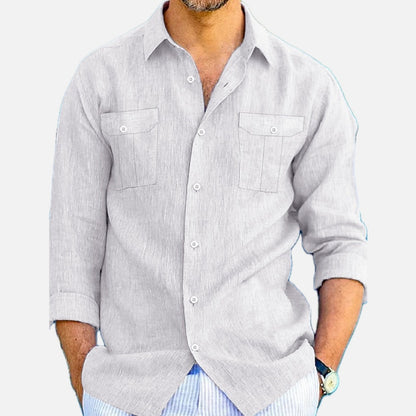 Archer Voss Utility Shirt - White - view 1