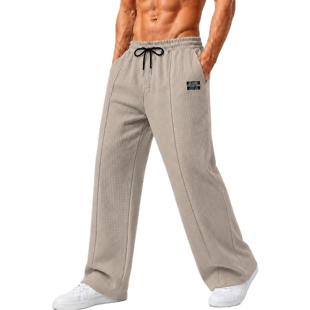 Archer Voss Waffle Pants - Khaki - view 1