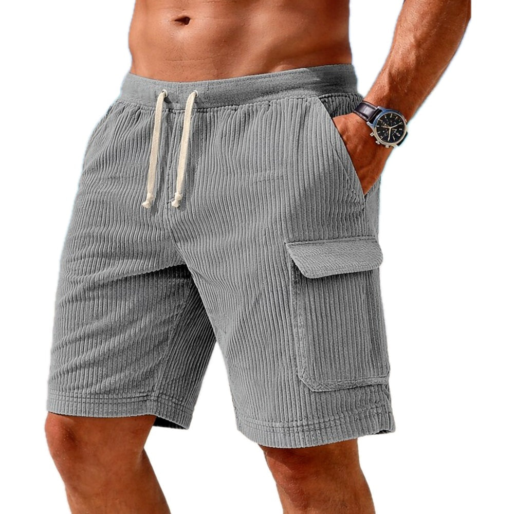 Arden Miles Cargo Shorts - Grey - view 1