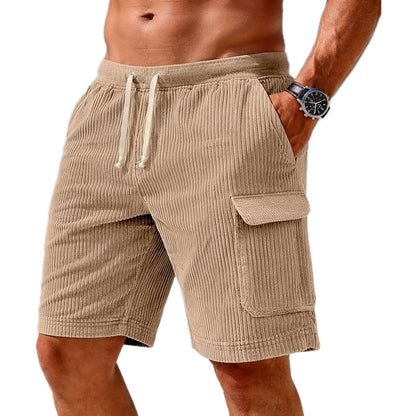 Arden Miles Cargo Shorts - Khaki - view 1