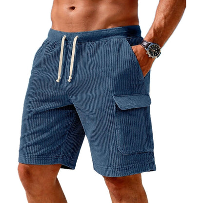 Arden Miles Cargo Shorts - Navy - view 1