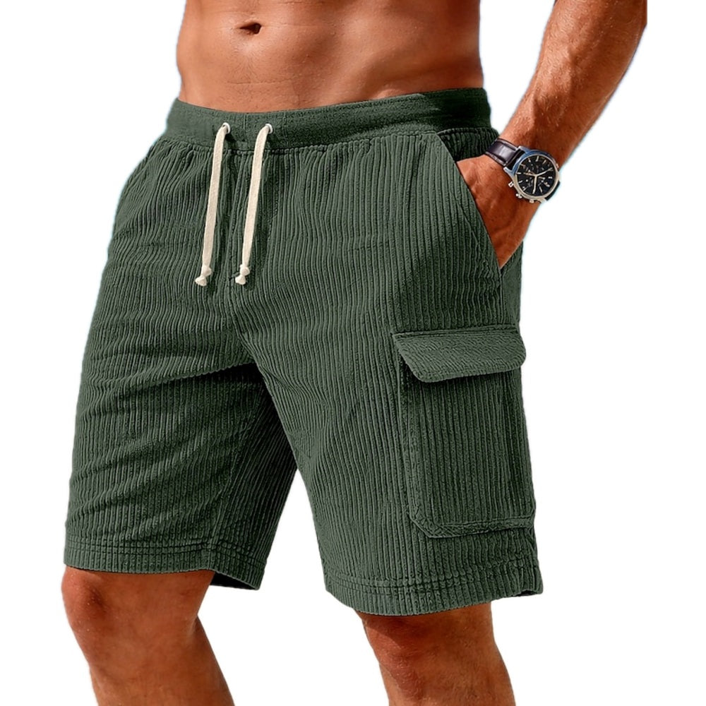 Arden Miles Cargo Shorts - Olive - view 1
