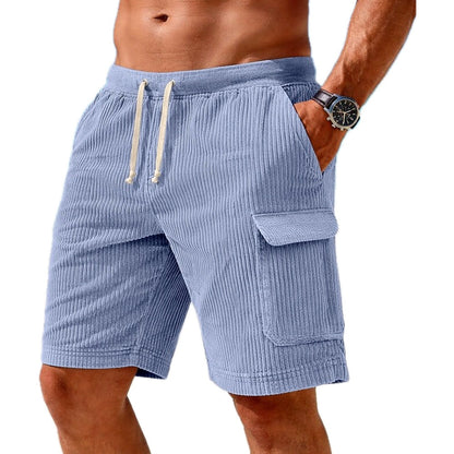 Arden Miles Cargo Shorts - Purple - view 1