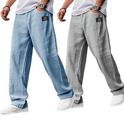 Arlo Bennett Straight-Leg Pants - Blue - view 2