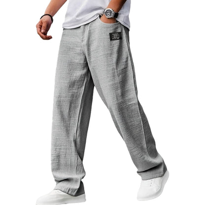 Arlo Bennett Straight-Leg Pants - Grey - view 1