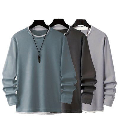 Avery Sloan Waffle Tee - Blue - view 2