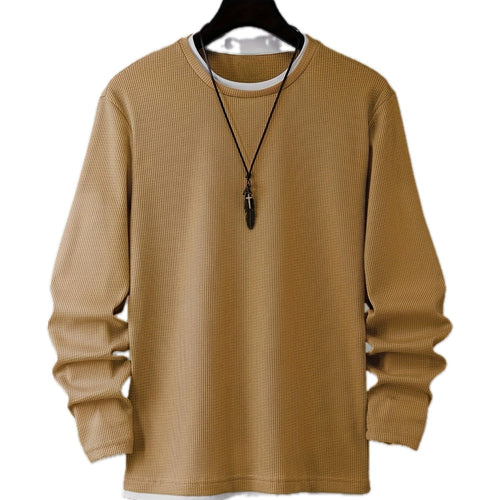 Avery Sloan Waffle Tee - Ginger Colored - view 1
