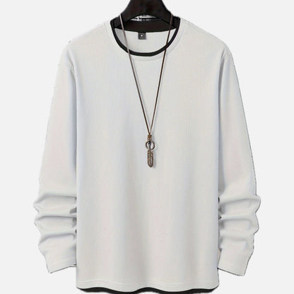 Avery Sloan Waffle Tee - White - view 1