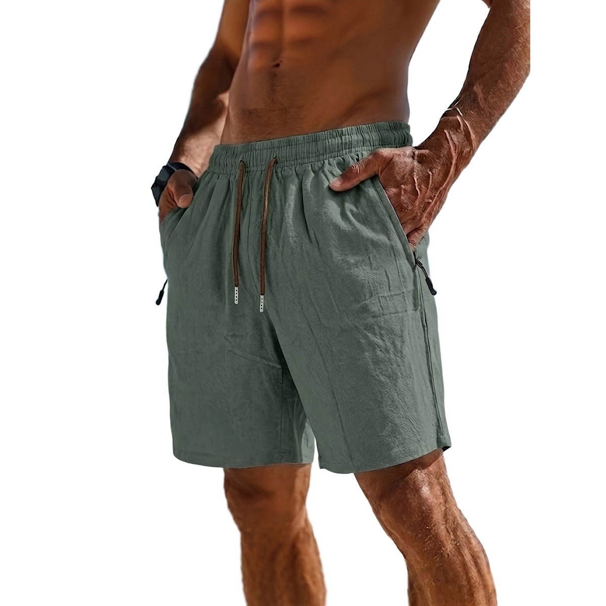 Graham Carson Linen Shorts