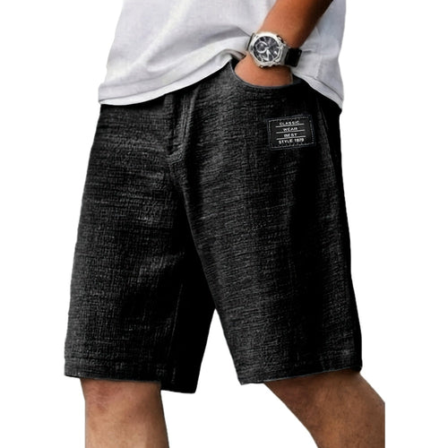 Beau Carter Pocket Shorts - Black - view 1