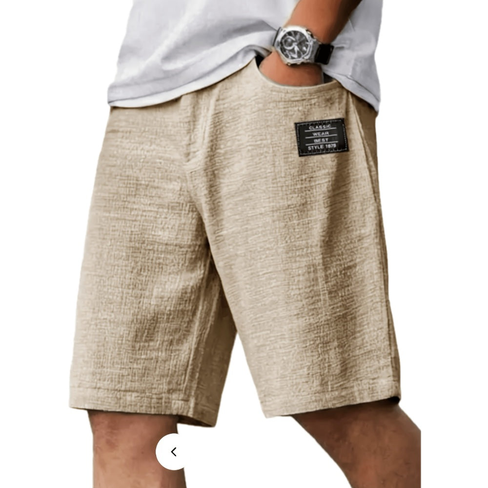 Beau Carter Pocket Shorts - Khaki - view 1