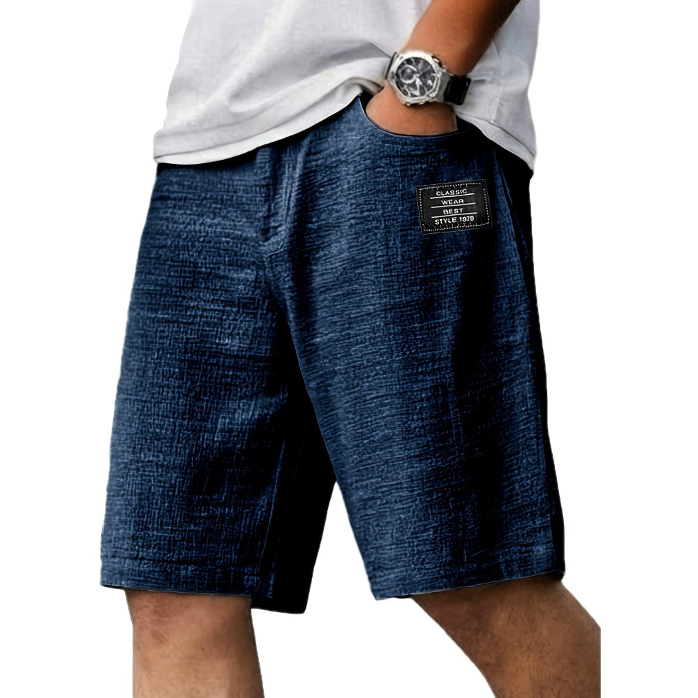 Beau Carter Pocket Shorts - Navy - view 1