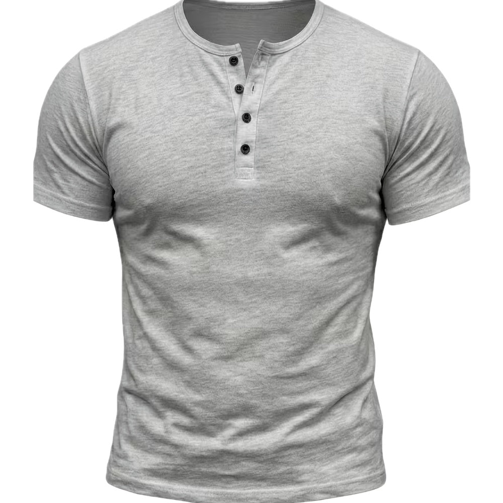 Benedict Owen Clark T-Shirt - Light Grey - view 1