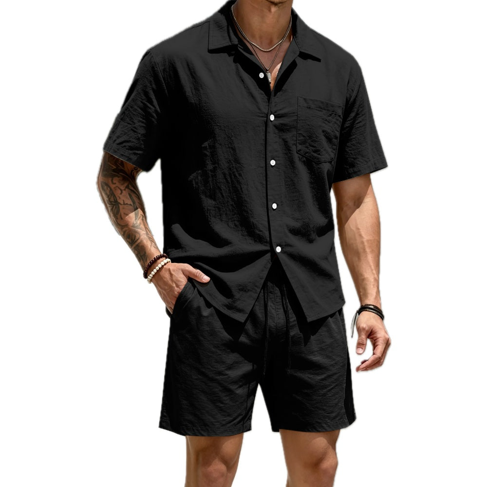 Bennett Hayes Short-Sleeve Shirt - Black - view 1
