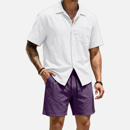 Bennett Hayes Short-Sleeve Shirt - White - view 1