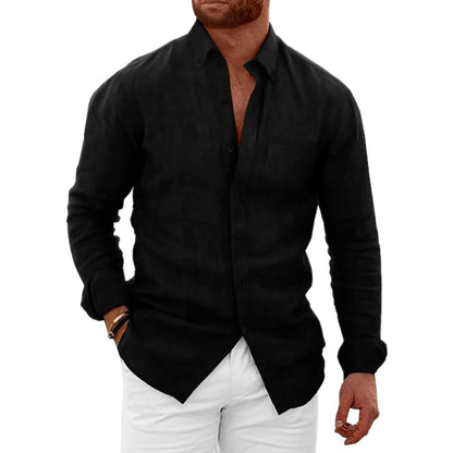 Bennett Rowan Button-Down Shirt - Black - view 1