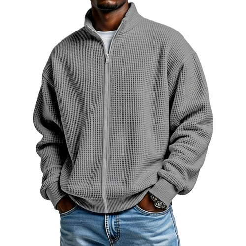 Bennett Rowe Waffle Jacket - Grey - view 1