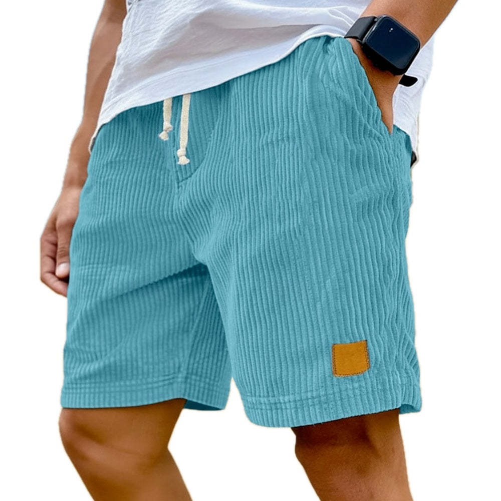 Bertram Elian Knox Shorts - Blue - view 1