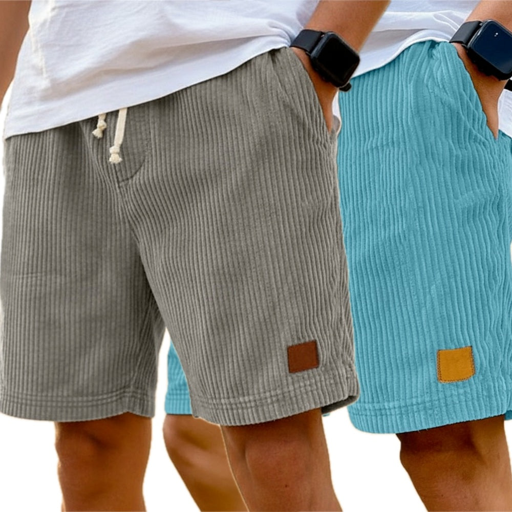 Bertram Elian Knox Shorts - Navy - view 2