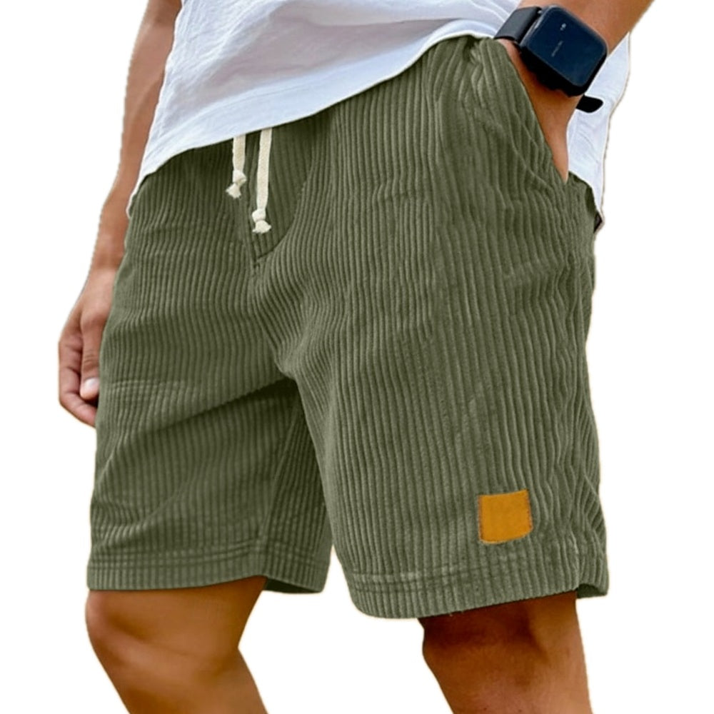 Bertram Elian Knox Shorts - Olive - view 1