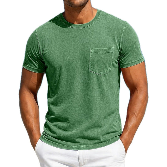 Blaine Carter Pocket Tee - Green - view 1