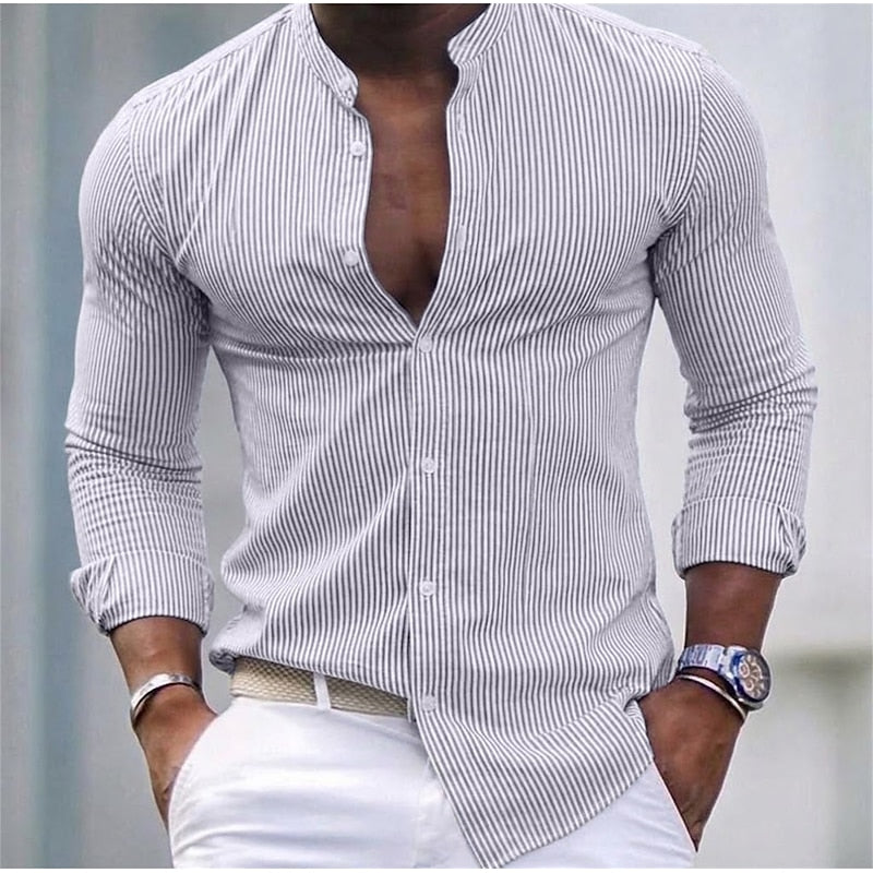 Blaise Hart Printed Shirt - Grey - view 1