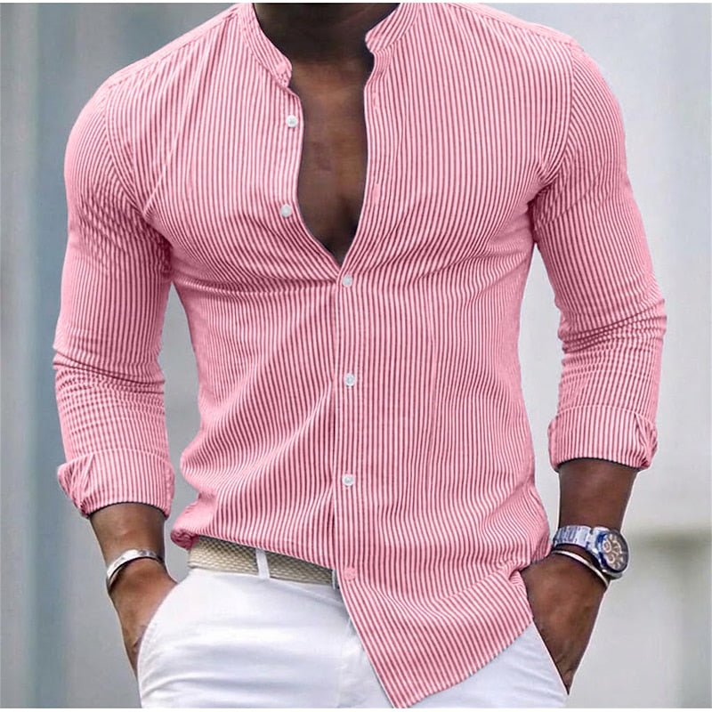 Blaise Hart Printed Shirt - Pink - view 1