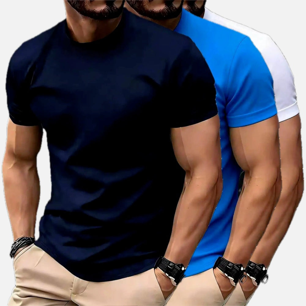 Brendan Victor Lane T-Shirt - Navy - view 2