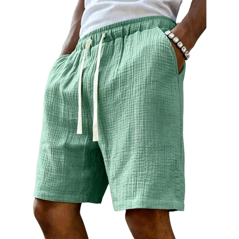 Brody Keane Checkered Shorts - Green - view 1