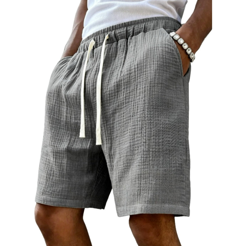 Brody Keane Checkered Shorts - Grey - view 1
