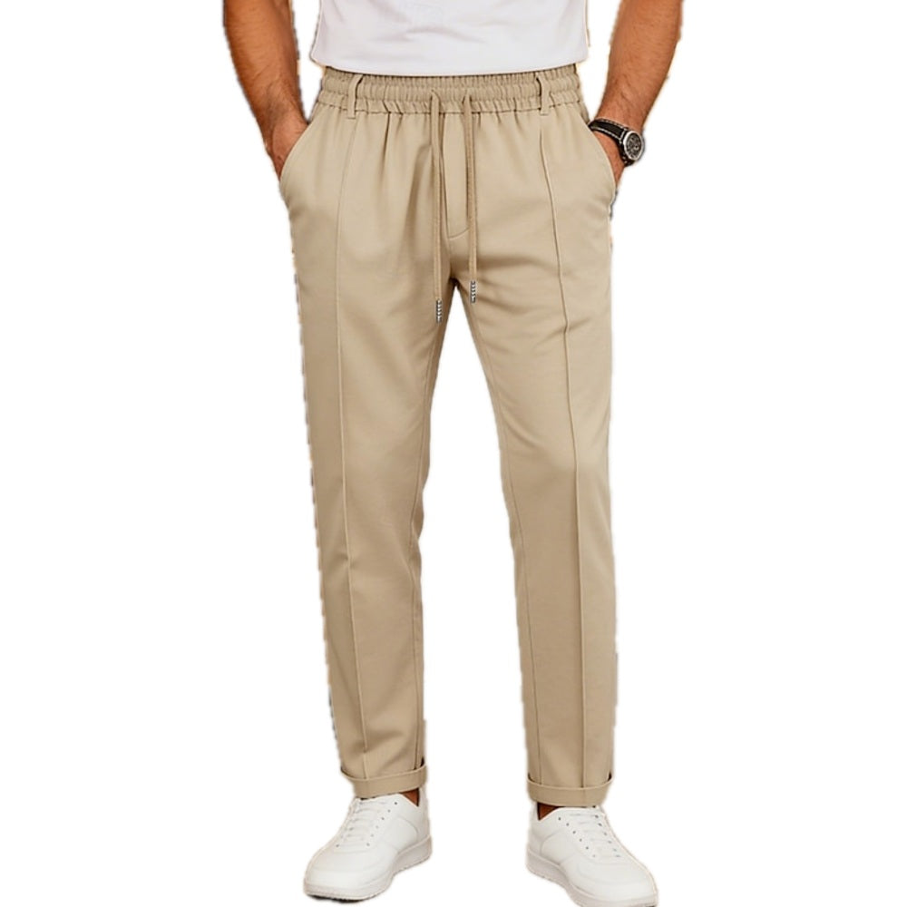 Brody Lane Drawstring Pants - Khaki - view 1