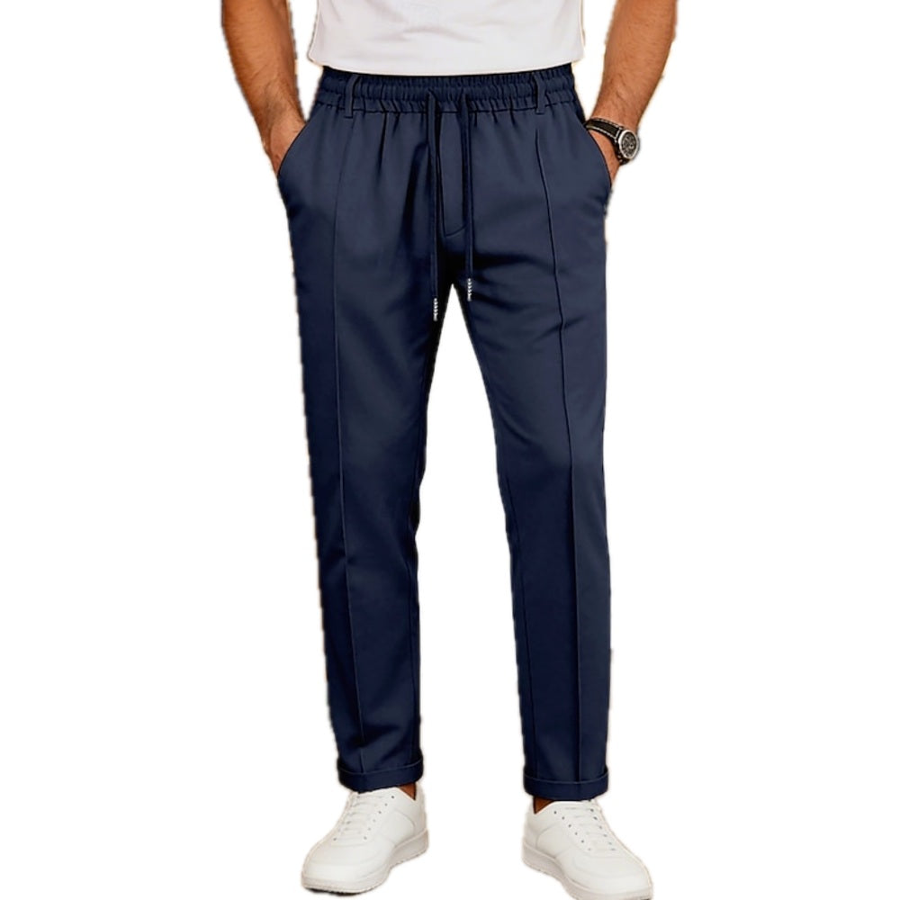 Brody Lane Drawstring Pants - Navy - view 1
