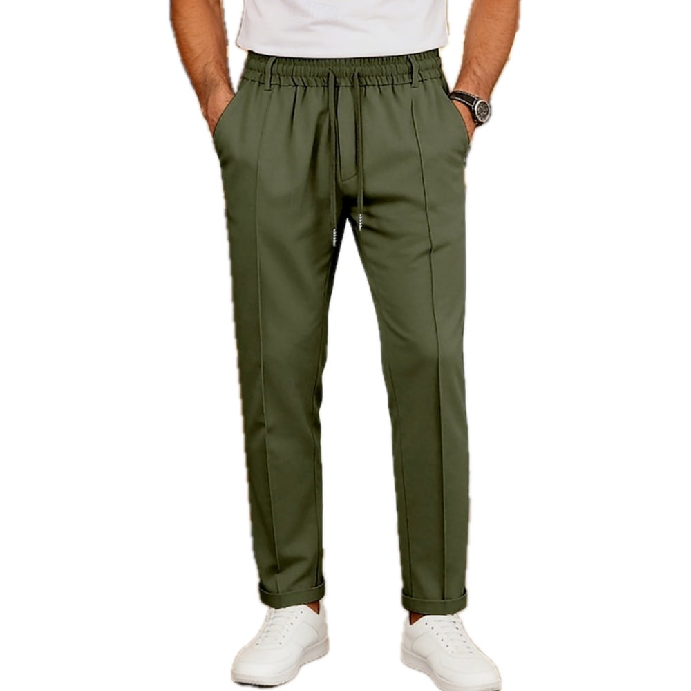 Brody Lane Drawstring Pants - Olive - view 1