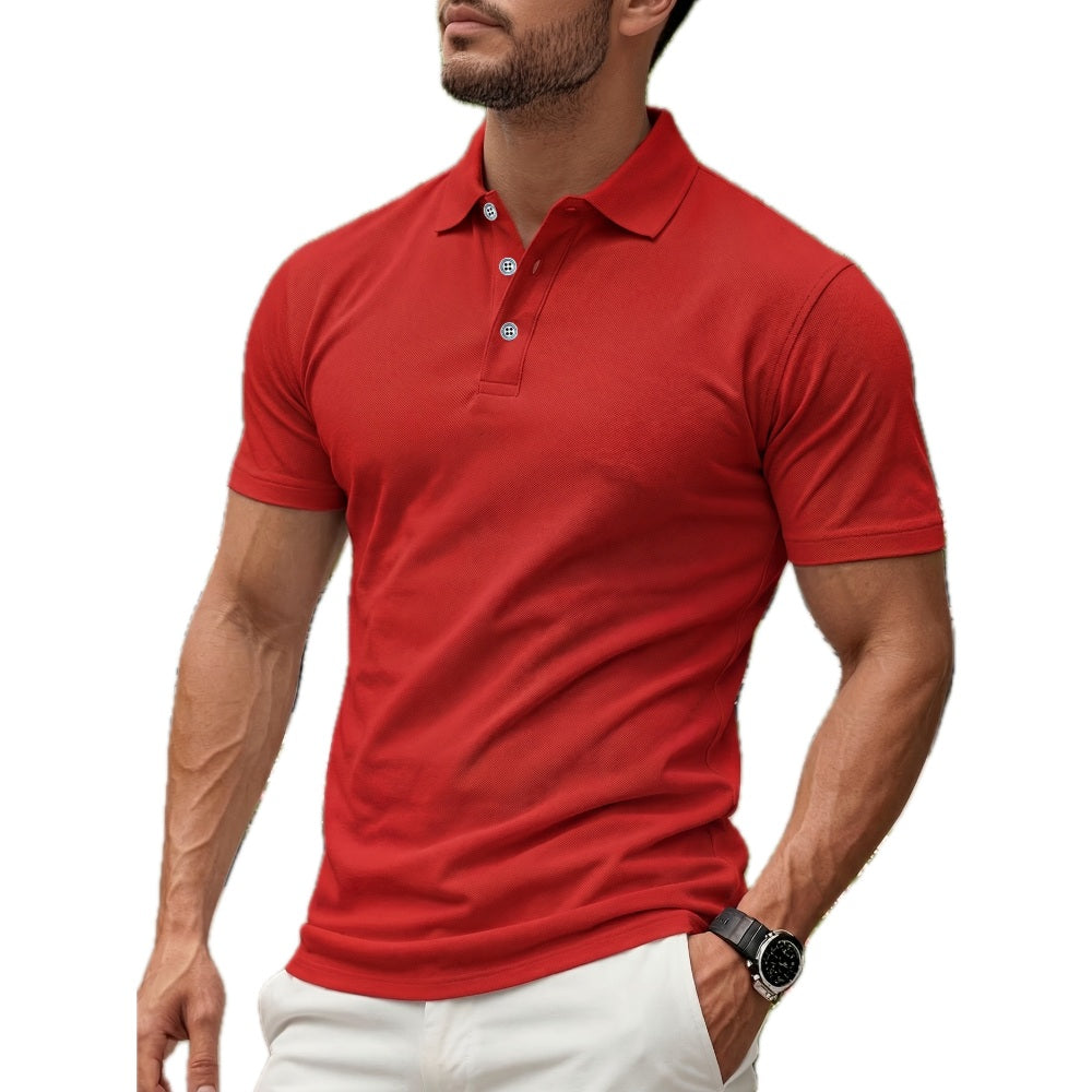 Calder James Short-Sleeve Shirt - Red - view 1