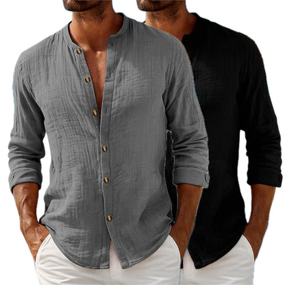 Caleb Mercer Button-Up Shirt - Grey - view 2