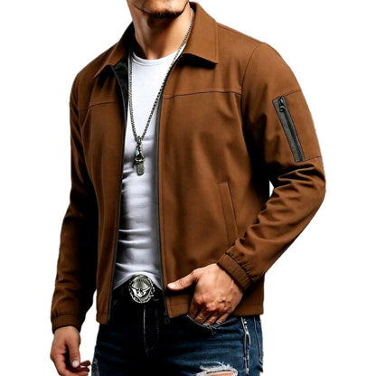 Caleb Mercer Utility Jacket - Brown - view 1