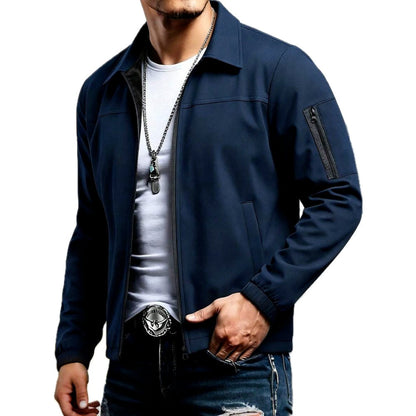 Caleb Mercer Utility Jacket - Navy - view 1