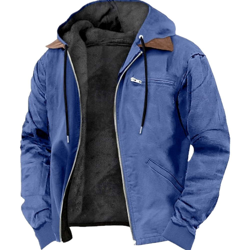 Caleb Rowan Full-Zip Hoodie - Blue - view 1