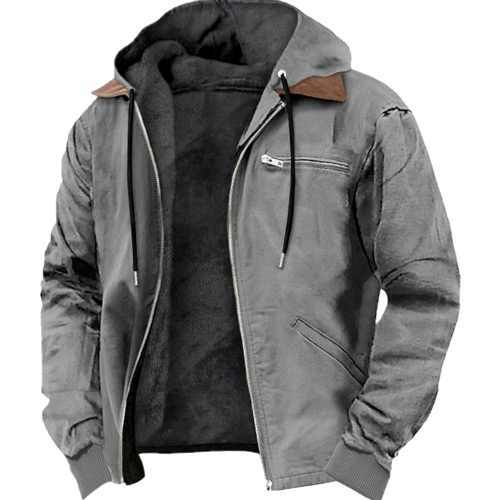 Caleb Rowan Full-Zip Hoodie - Grey - view 1