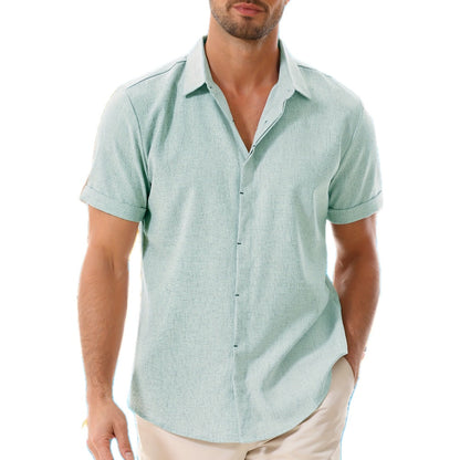 Callan Reese Short-Sleeve Shirt - Green - view 1