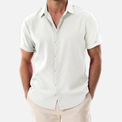 Callan Reese Short-Sleeve Shirt - White - view 1