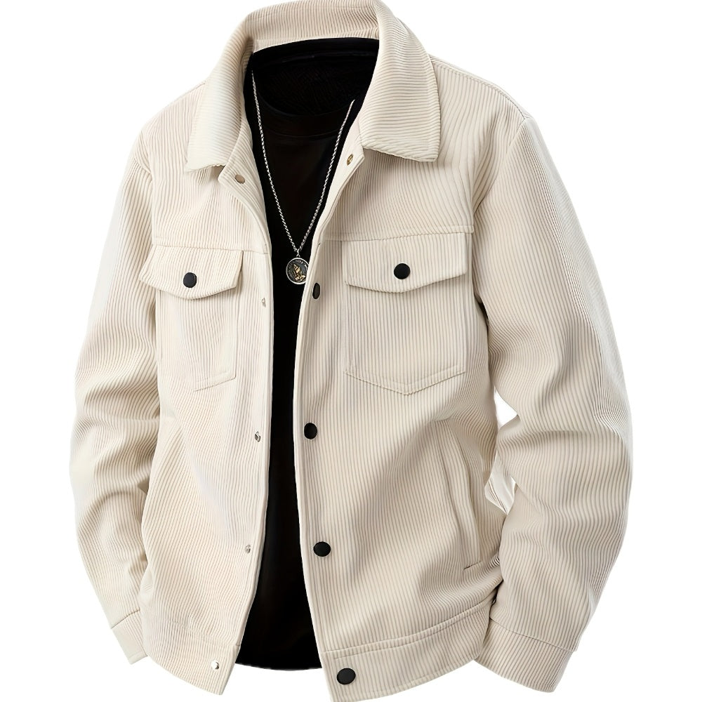 Callum Ernest Wade Jacket - Cream - view 1